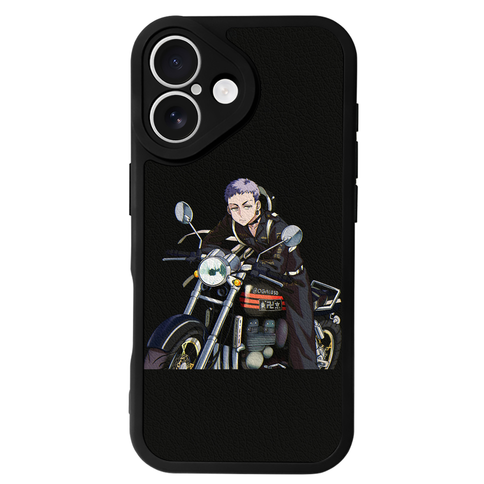 （画像用） 東京リベンジャーズ Tokyo Revengers 【iPhone 16シリーズ対応】シリコンスマホケース（レザー調） 材質：シリコン